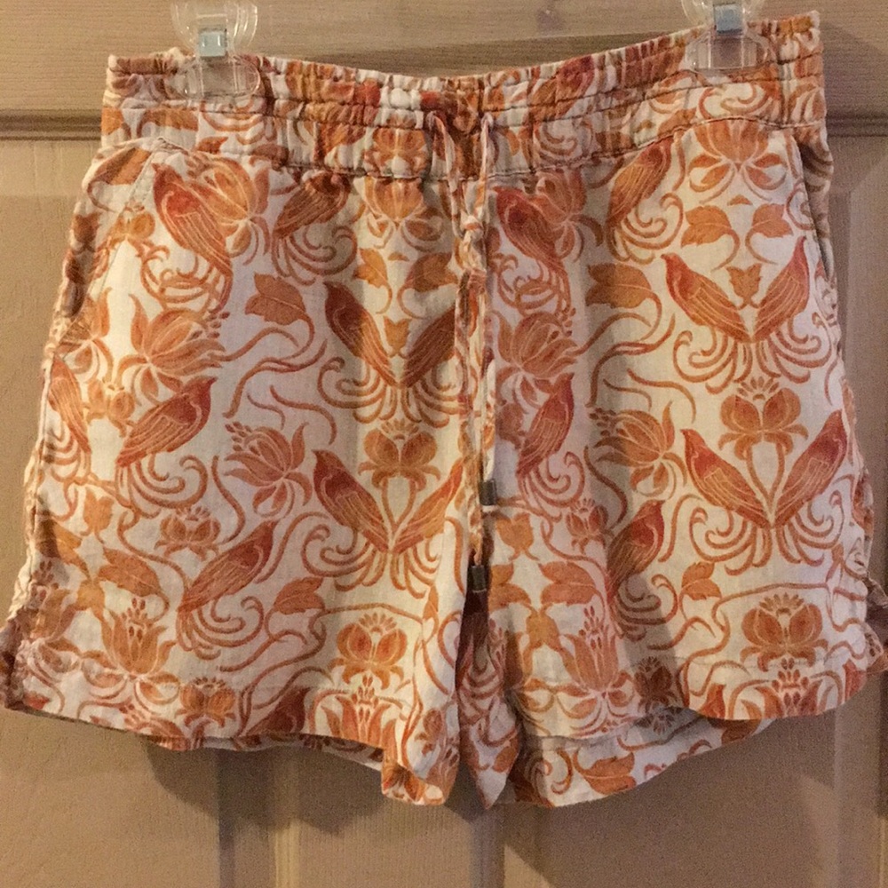 Anthropologie linen shorts xs